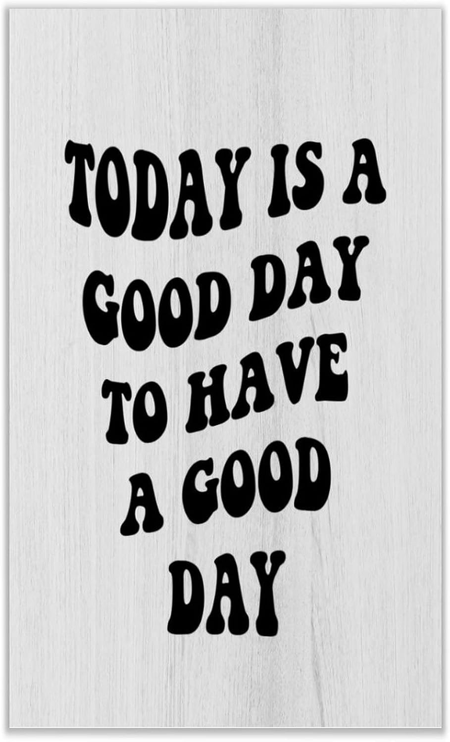 Farmhouse Wall Art Décor Wooden Plaques 24x24 Inch Today Is A Good Day Vertical Wall Art Wood Plaque Sign with Sayings Home Table Sign for Bathroom Coffee Shops - Image 26