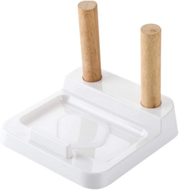 Wooden Pot Rack Spoon Holder Pan Cover Lid Rest Stand Home Applicance Drain Rack The Goods for Kitchen Accessories