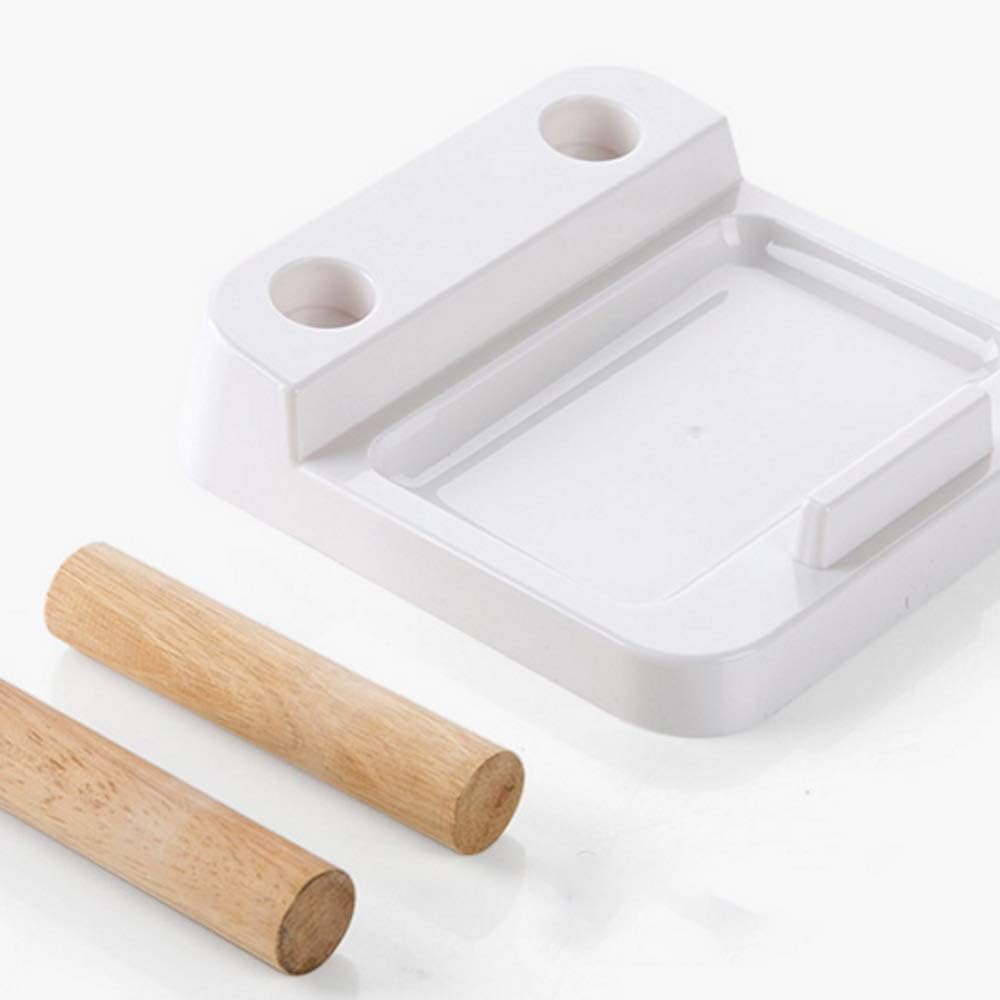 Wooden Pot Rack Spoon Holder Pan Cover Lid Rest Stand Home Applicance Drain Rack The Goods for Kitchen Accessories - Image 6